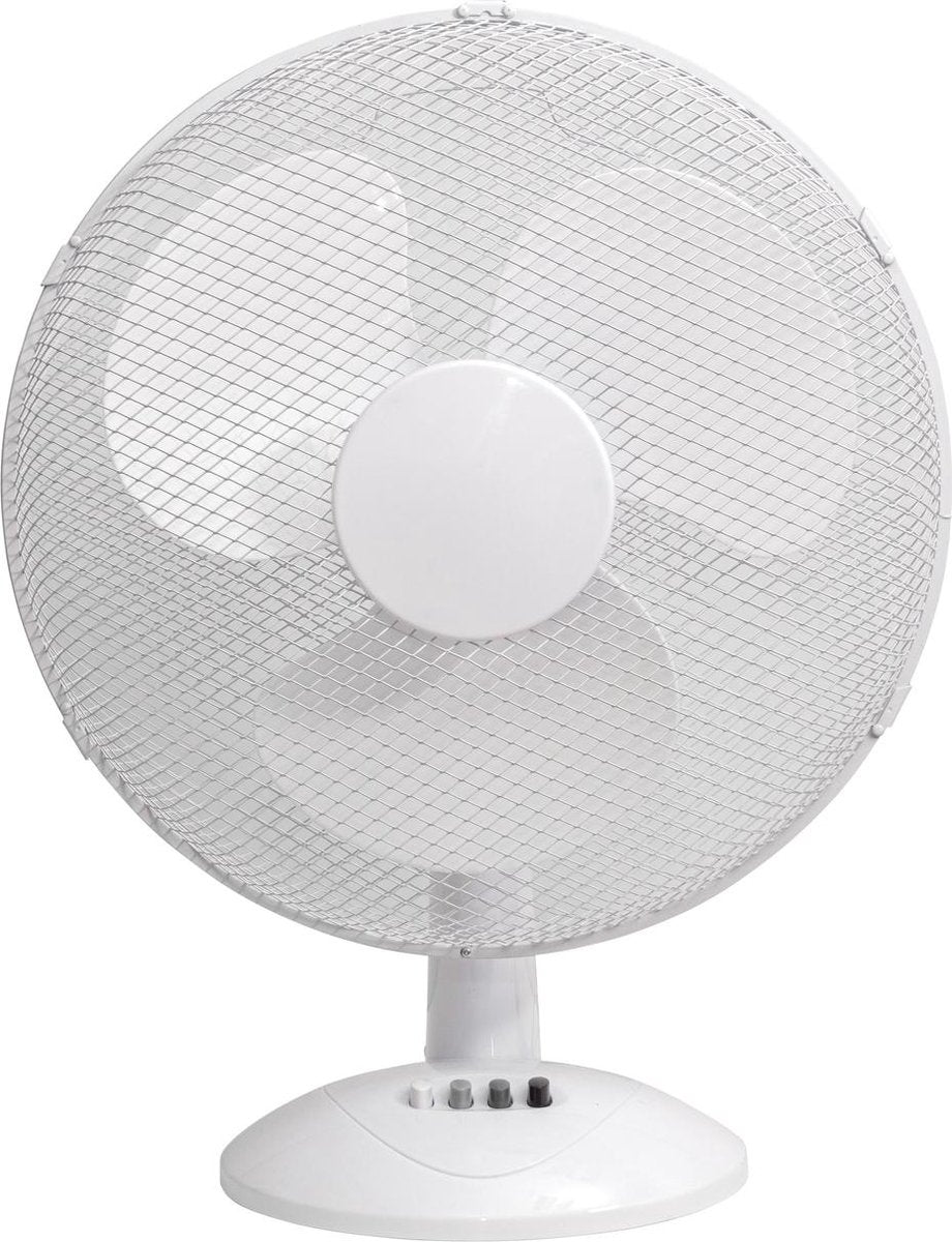 Prem-I-Air tafelventilator 40 cm wit met 3 snelheden