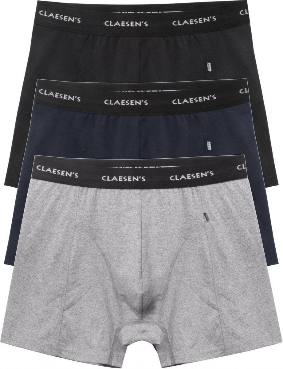 Claesen's Heren Boxershorts Multi Stretch 3-Pack - XL