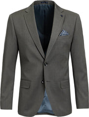 WE Fashion Heren slim fit blazer van wolblend - Maat L (52)
