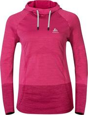Odlo Vest - sangria - grey melange blend - XS