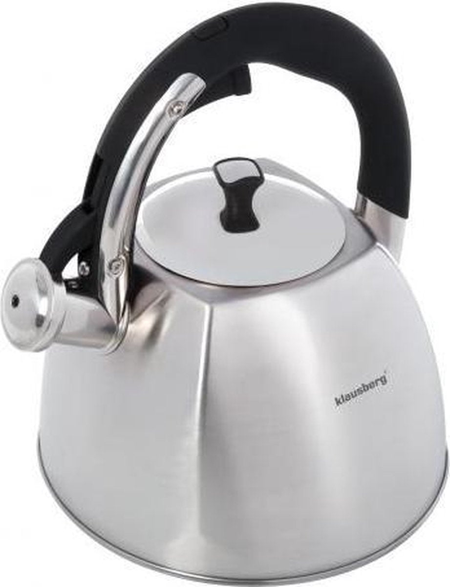Klausberg KB-7015  fluitketel - 3L - rvs - alle warmtebronnen