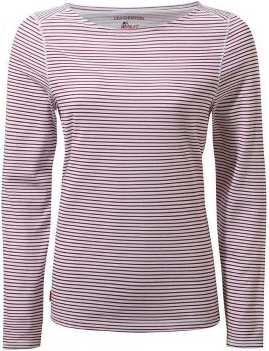 Craghoppers - Erin nosilife LSl top amalfiro - shirt - Dames - 18 / L