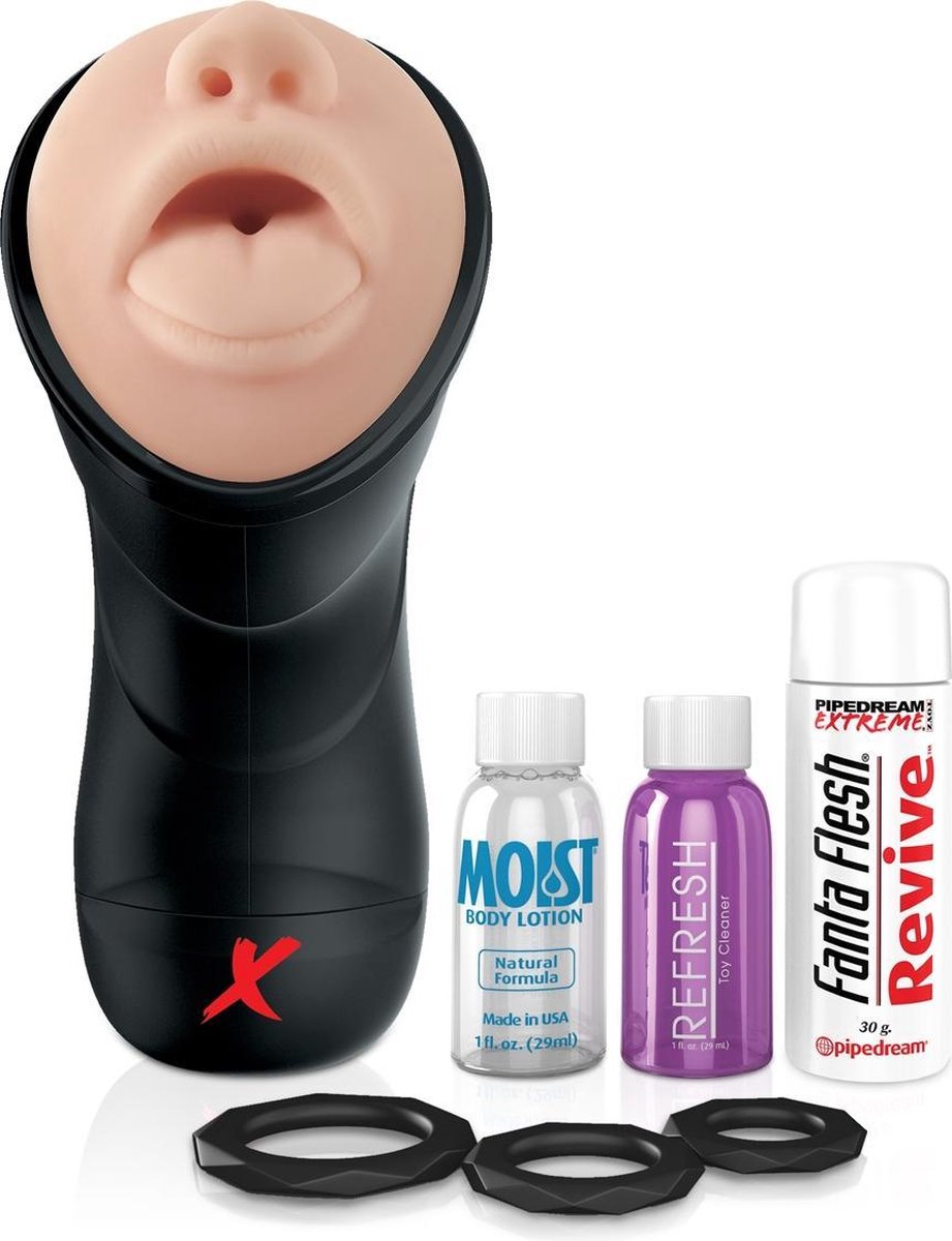 Pipedream - PDX Elite - PDX ELITE Deep Throat Vibrating Stroker