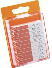 ESKA 12009 Buiszekering assortiment (Ø x l) 5 mm x 20 mm Snel -F- Inhoud: 100 stuk(s)