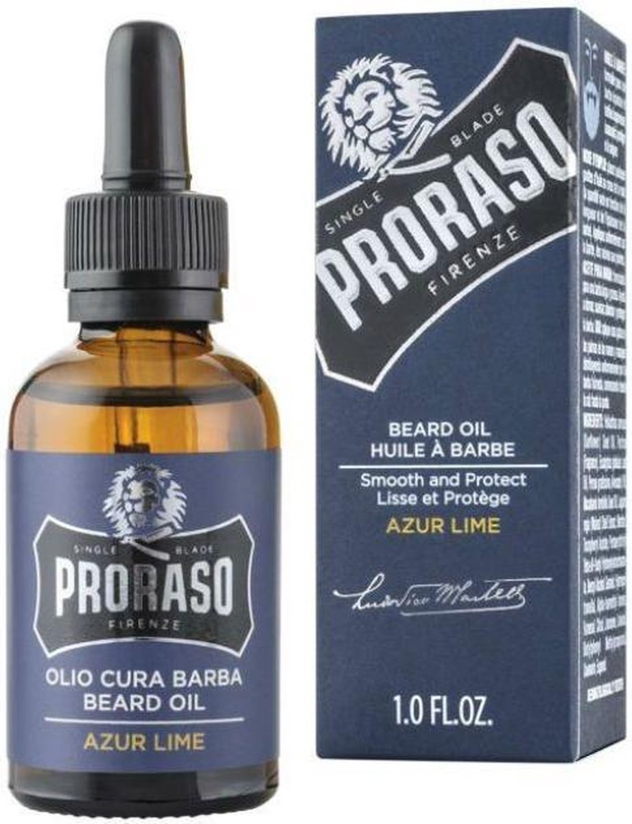 Proraso Combi Pack Azur Lime/Proraso/Baard Olie/Baard Shampoo/Proraso Baard Olie/Proraso Baard Shampoo
