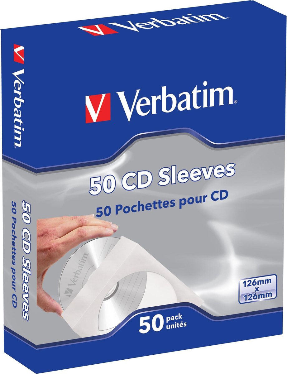 Verbatim - CD/DVD paper cases 50PK