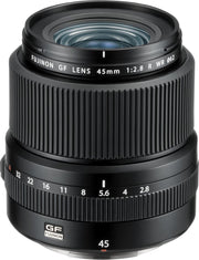 Fujifilm FUJINON GF 45 mm F2.8 R WR Groothoeklens Zwart