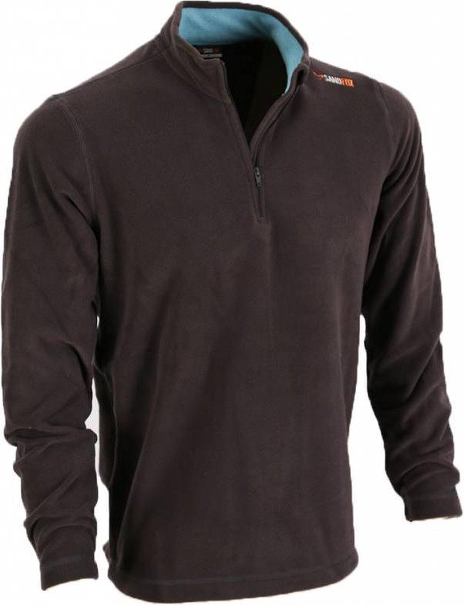 SandFox  Outdoor fleece trui heren - S - Antraciet hoesje