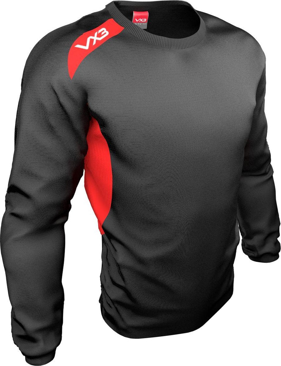 Team tech Smock Black/Red 3XL
