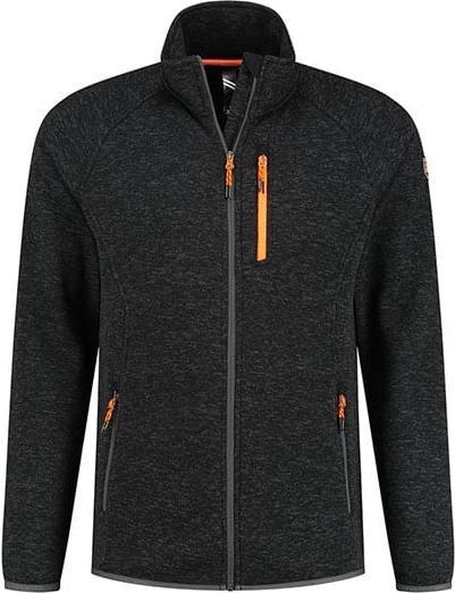 Kjelvik heren vest Aron antraciet - maat 5XL