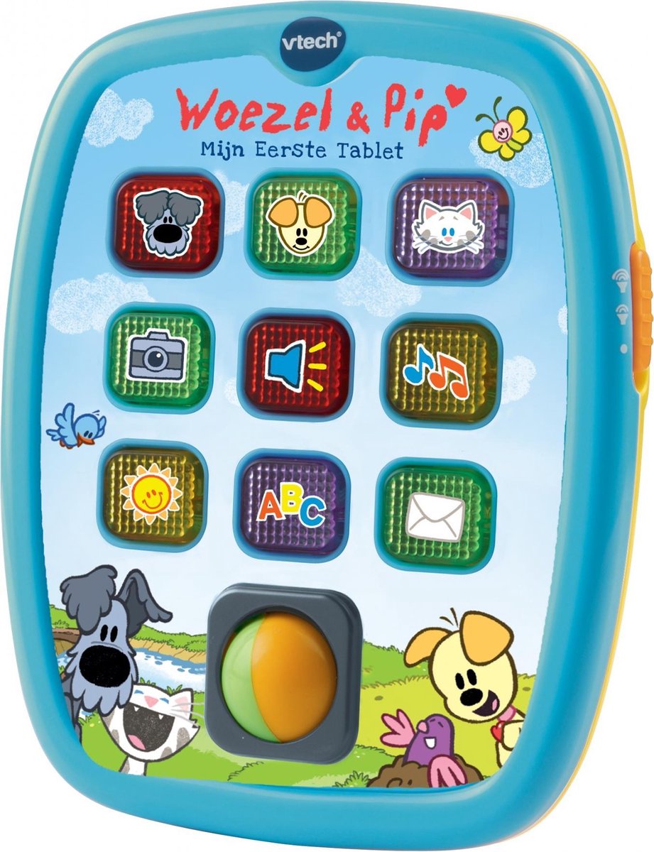 VTech Baby Woezel & Pip - Mijn Eerste Tablet - Educatief Babyspeelgoed