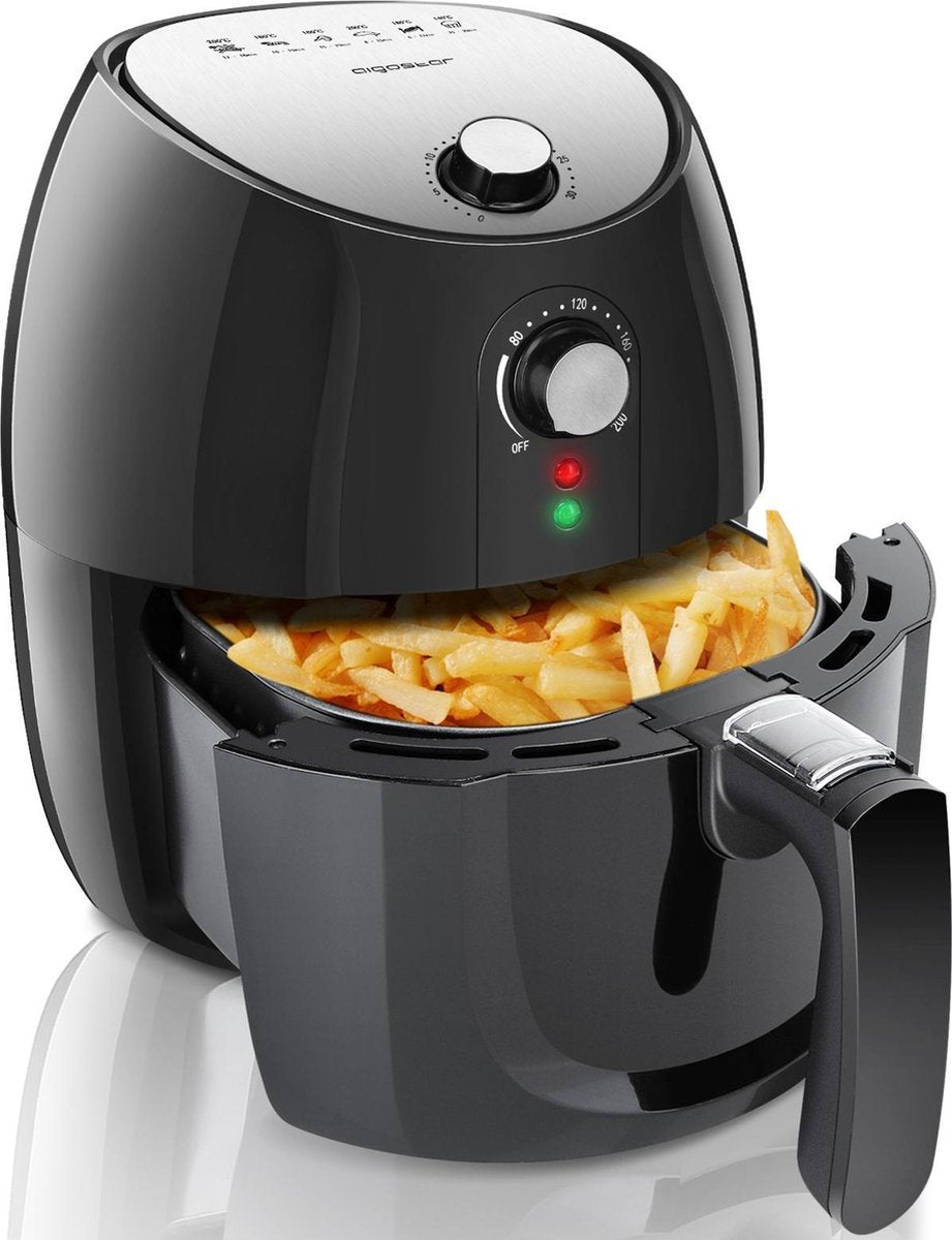 Aigostar Dragon Pro 30LDX - Hetelucht Friteuse - Airfryer - Zwart