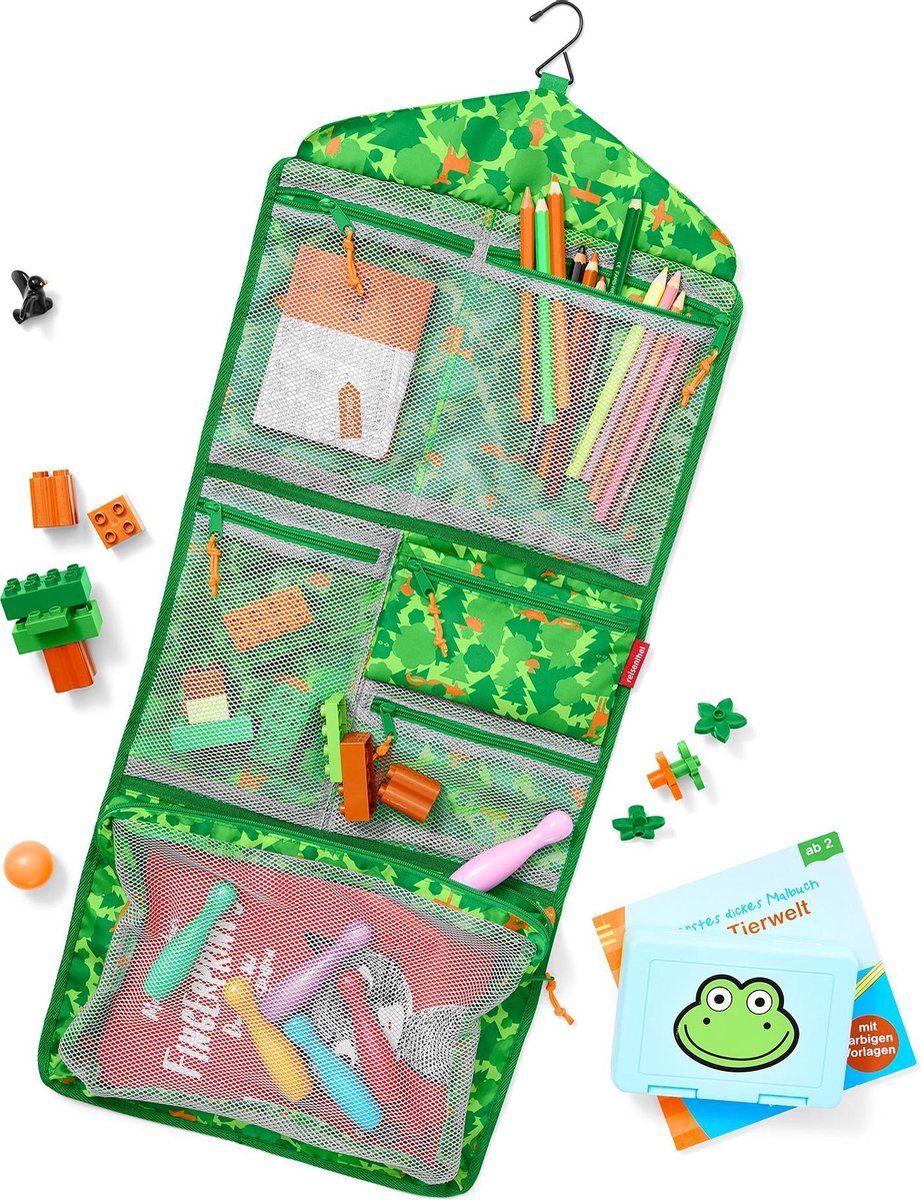 Reisenthel Myorganizer Kids Wand organizer Oprolbaar - Polyester - Greenwood Groen