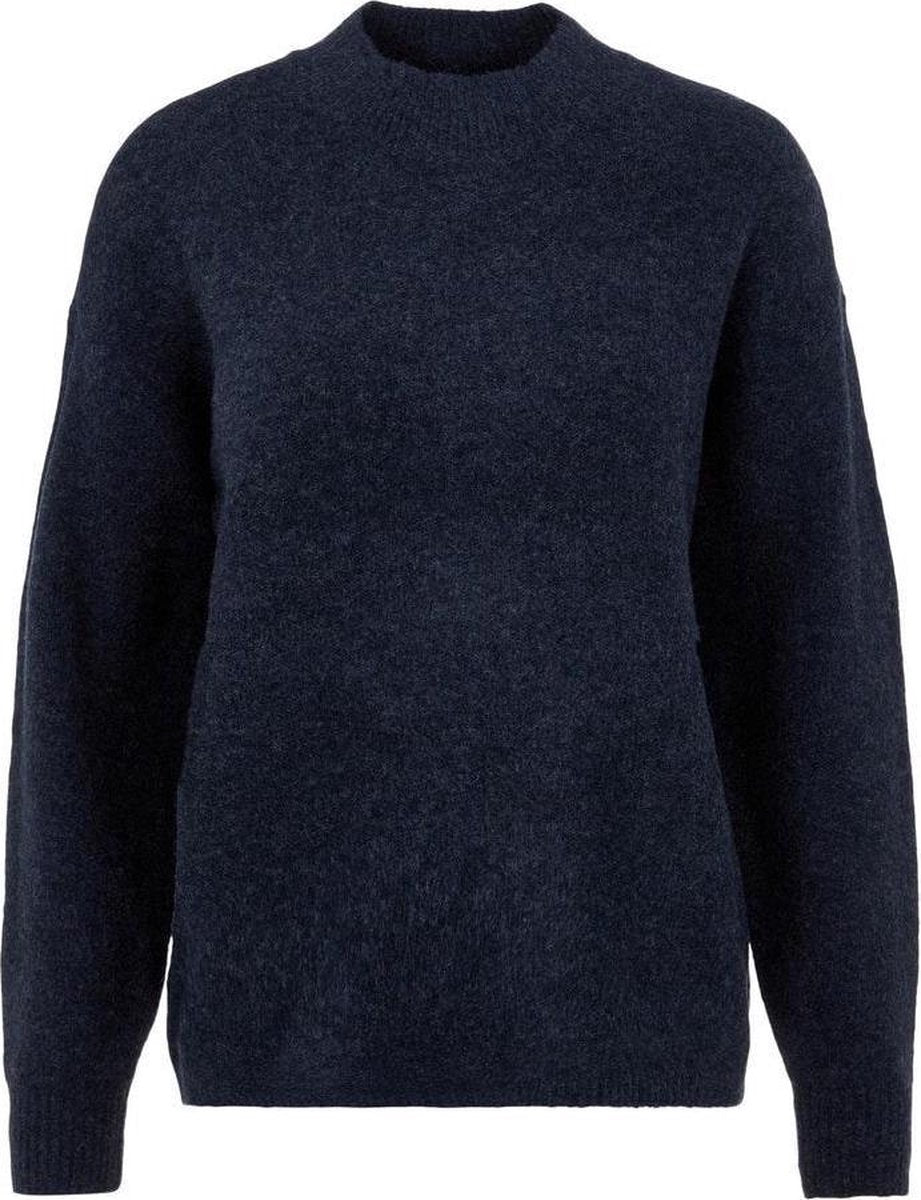 Pcskyla Ls O-neck Wool Knit Bc 17105923 Sky Captain
