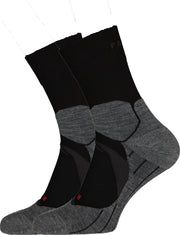 FALKE RU4 Cool Dames Hardloopsokken - Zwart - Maat 39-40