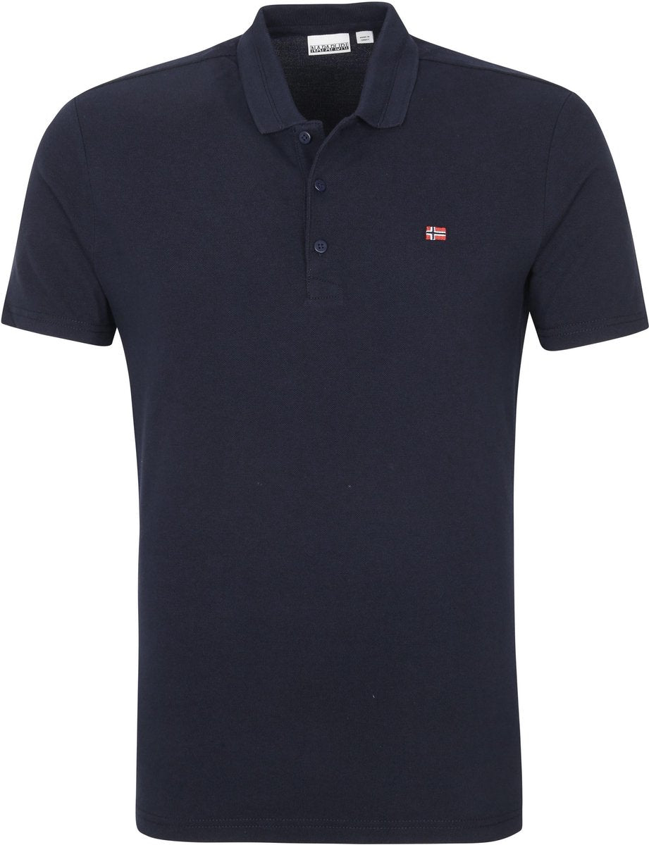 Napapijri Polo Ealis Donkerblauw - maat L