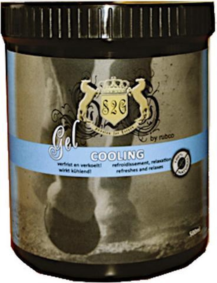 S2g Verzorgings- En Koelingsgel 500 Ml Zwart