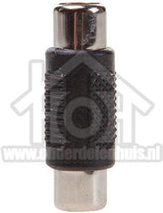 Tulp Adapter Contra RCA Female - Contra RCA Female