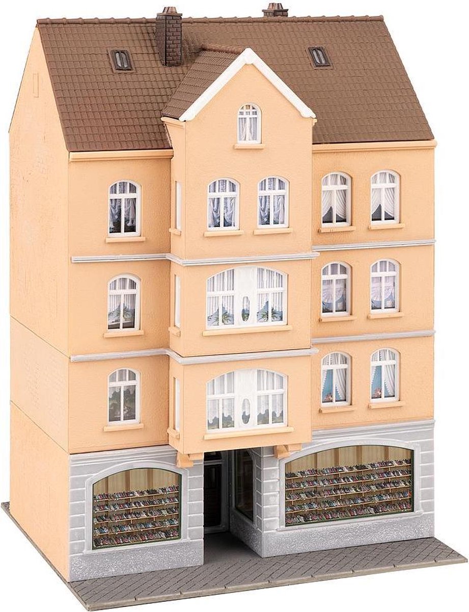 Faller - Stadshuis met schoenenwinkel