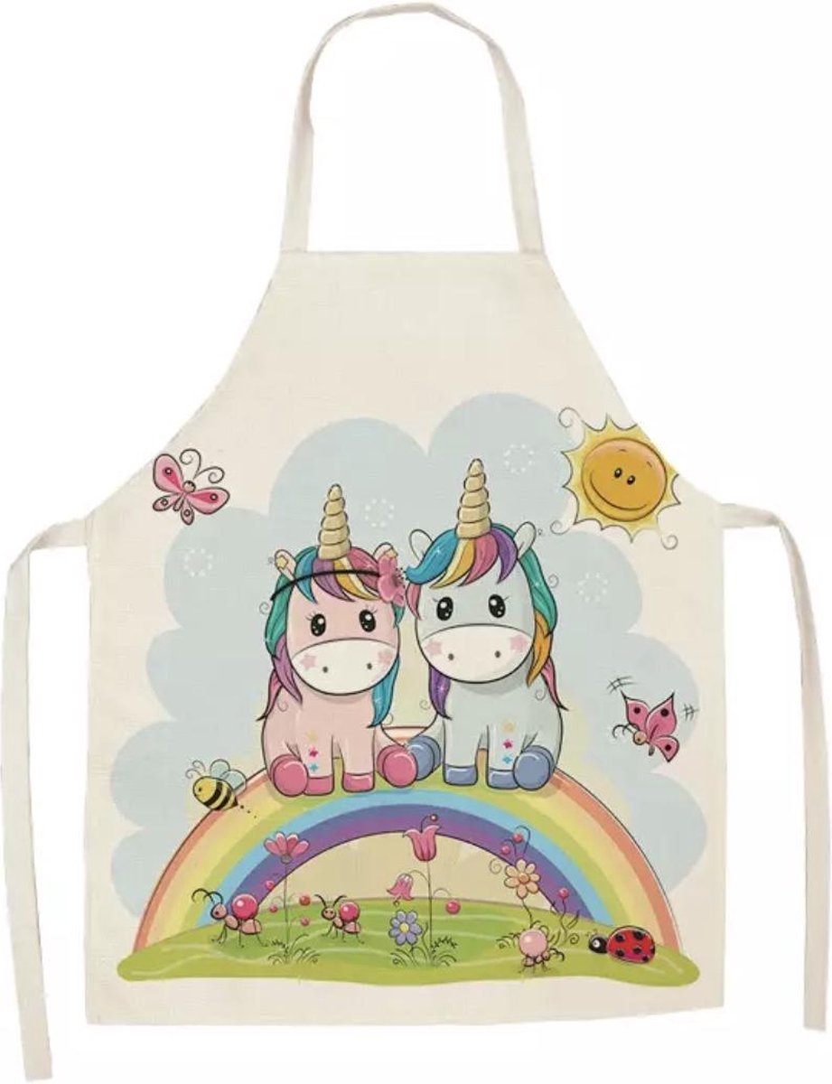 Keukenschort Unicorn - Kinderen - Dieren - 88 CM