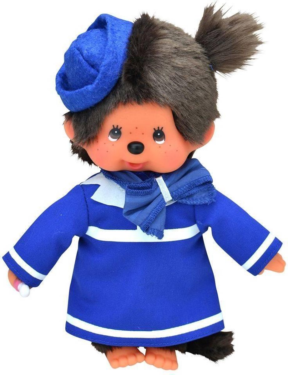 Monchhichi Meisje Stewardess 20cm