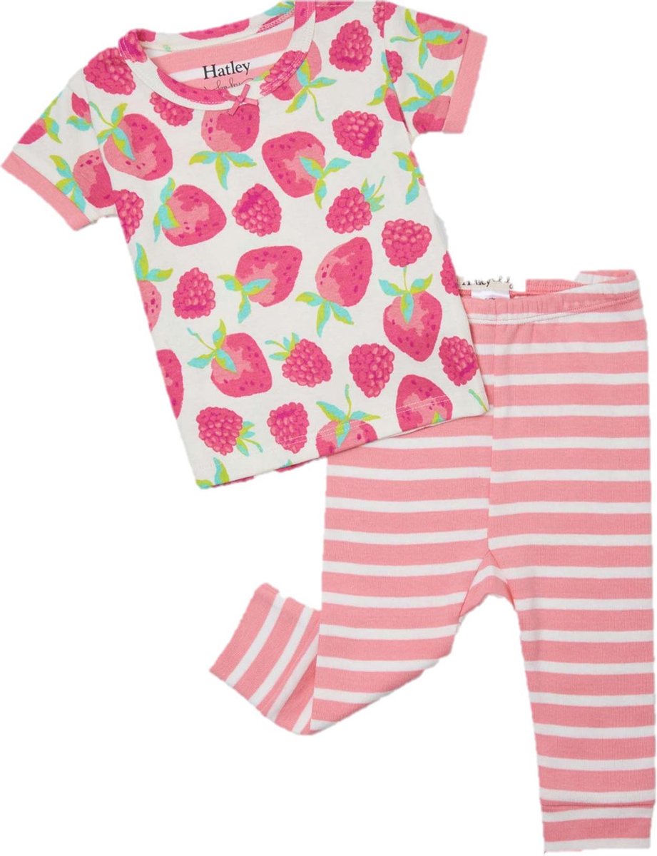 Hatley Meisjes 2-delige Baby Pyjama Delicious Berries