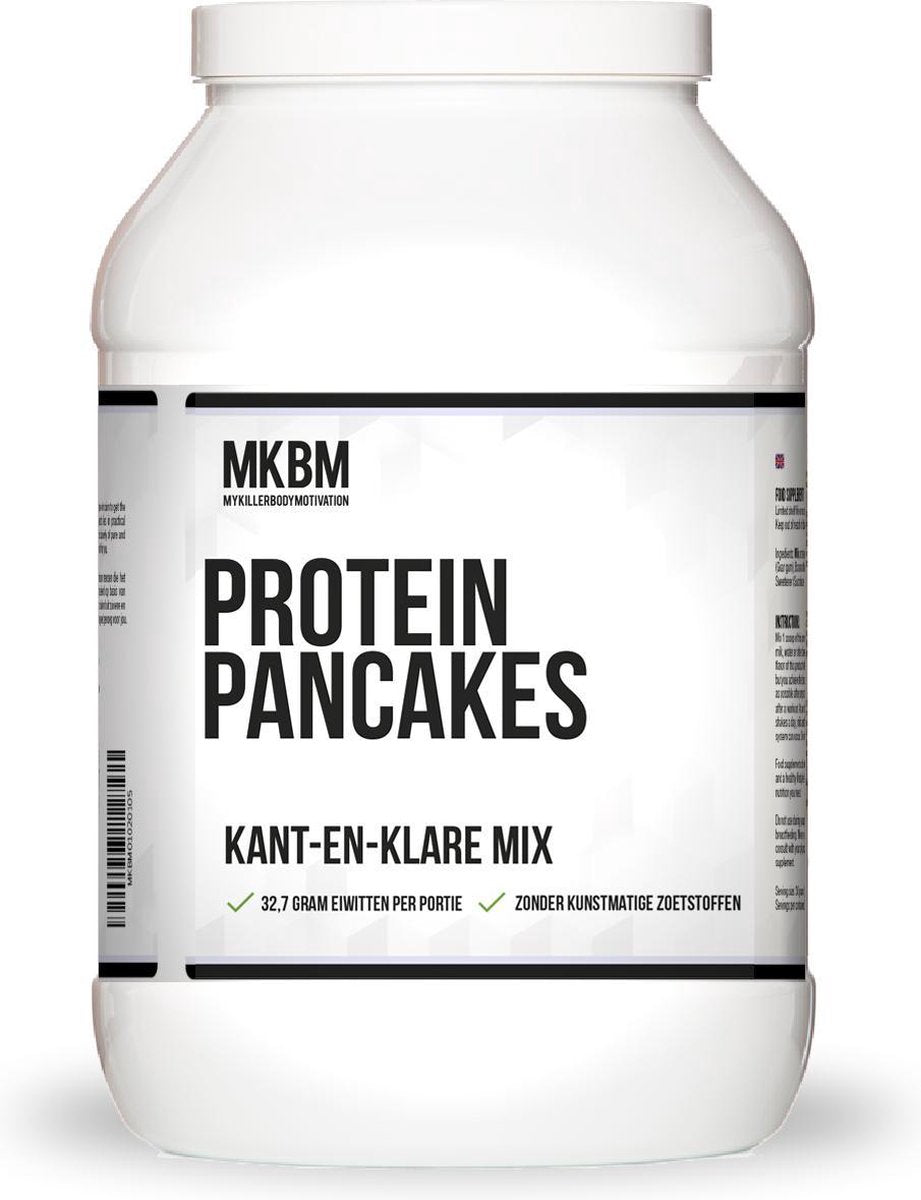 MKBM Protein Pancakes - Kant-en-klare Pannenkoekenmix van Fajah Lourens - 25