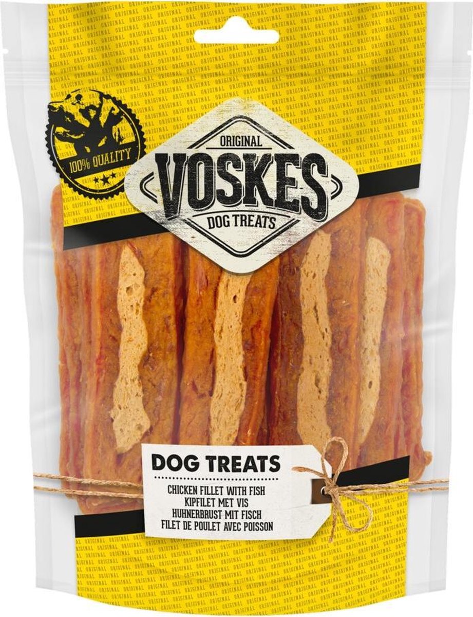 10x Voskes Kip Filet Vis 400 gr
