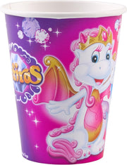 Simba Feestbekers Safiras 250 Ml 8 Stuks Paars/roze