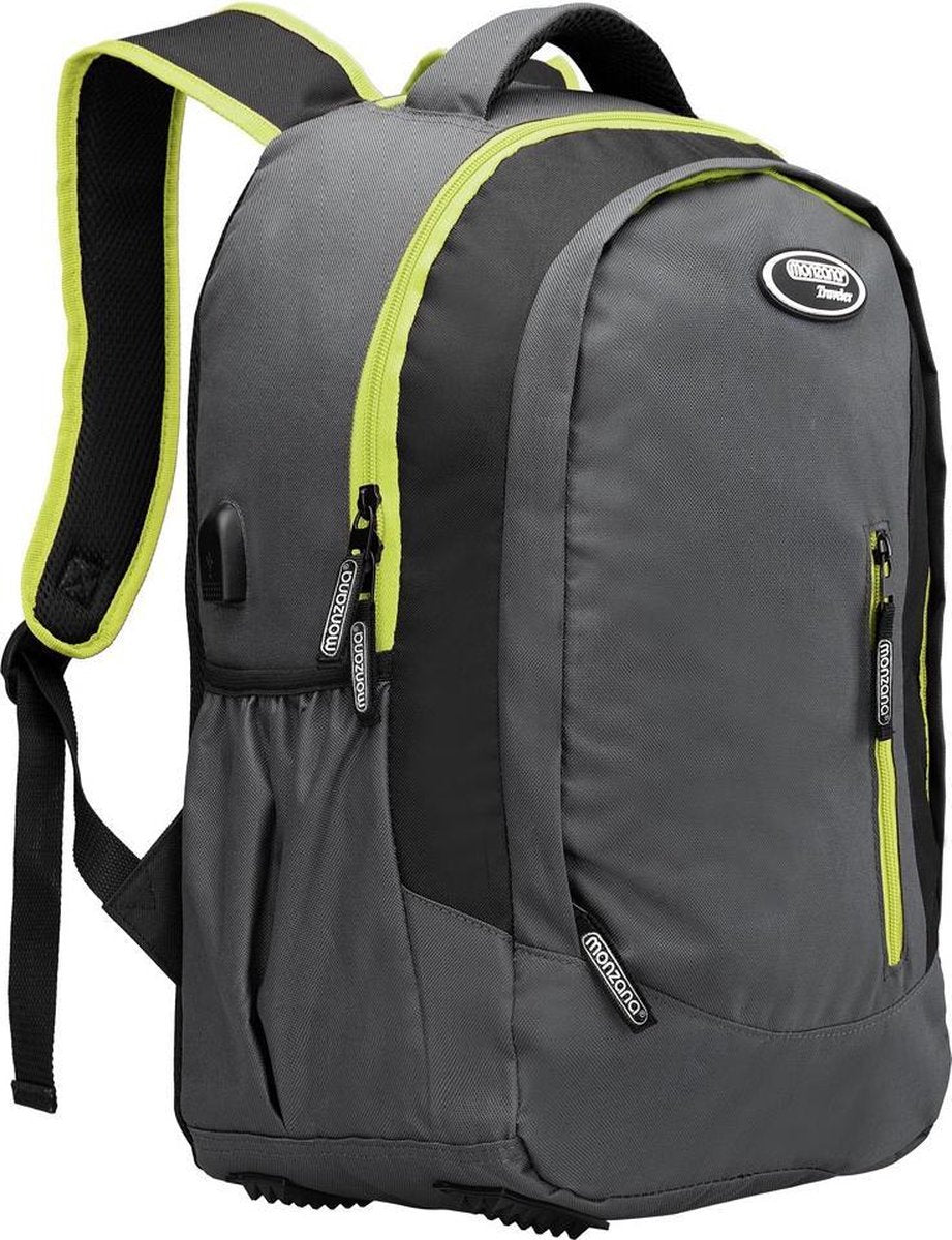 Sportrugzak 35l grijs/groen