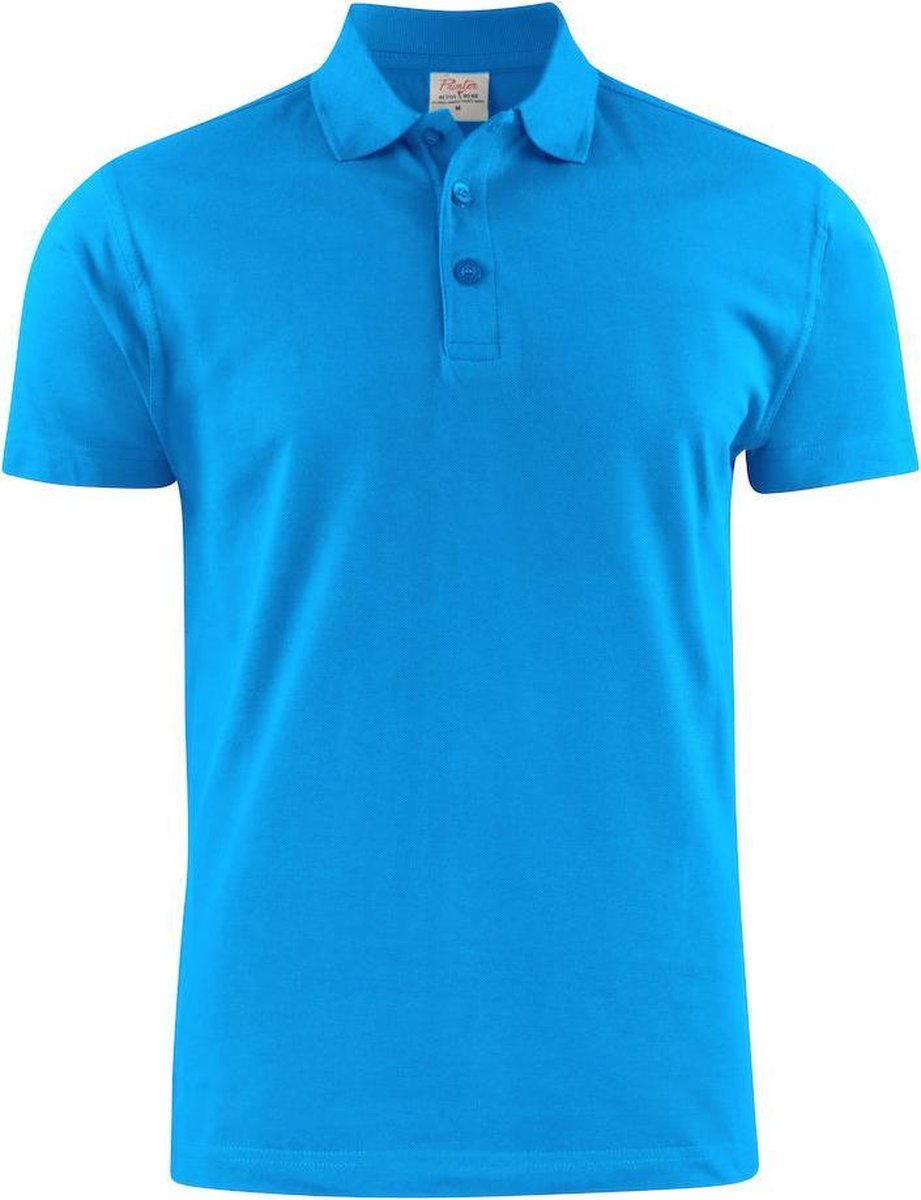Printer Poloshirt Surf light RSX Man 2265022 Oceaanblauw - Maat XL