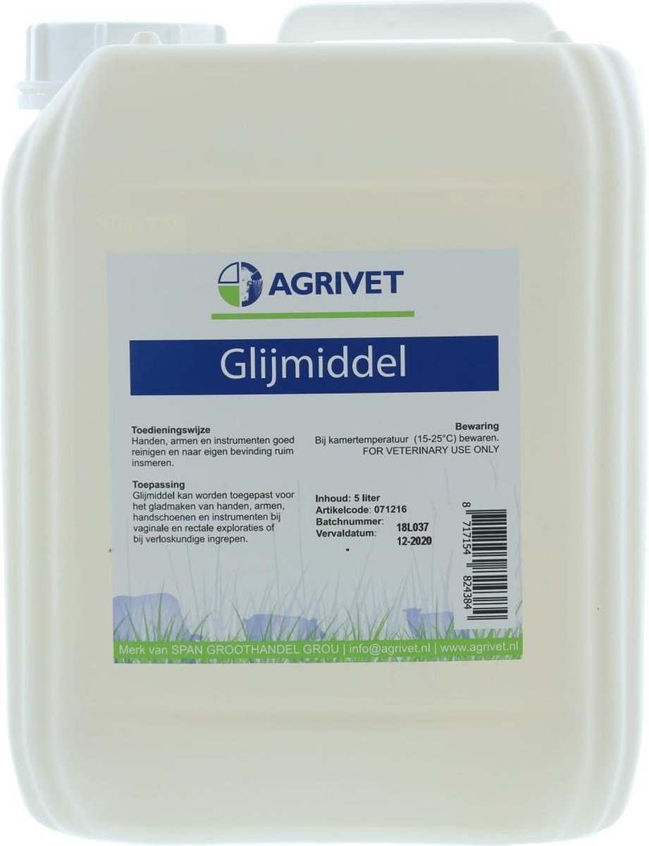 GLIJMIDDEL AGRIVET 5L.