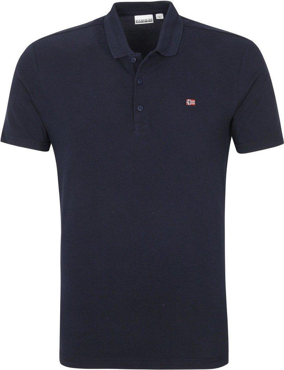 Napapijri Polo Ealis Donkerblauw - maat M
