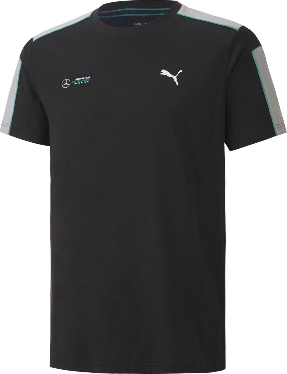 PUMA MAPM T7 Tee Sportshirt Heren - Puma Black - Maat M