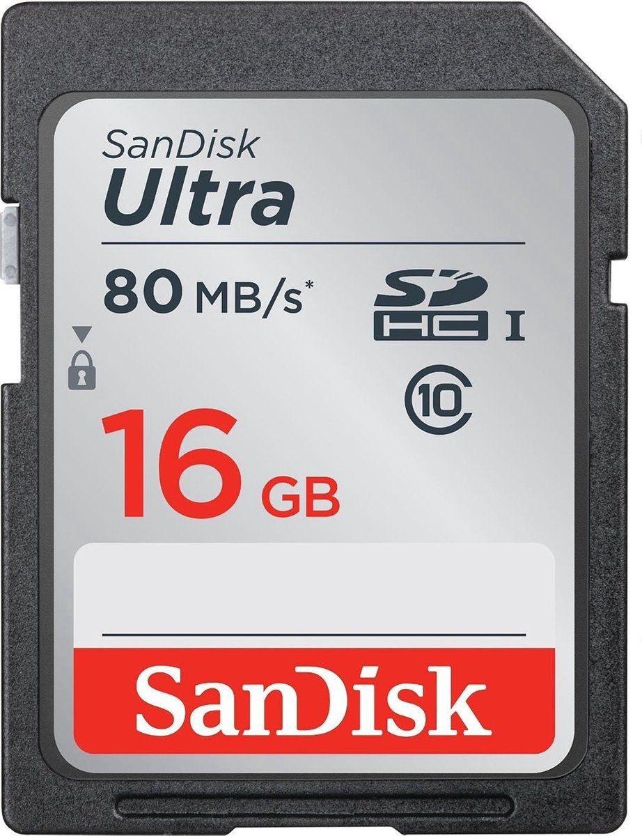 SanDisk ULTRA 16GB SDHC Class 10