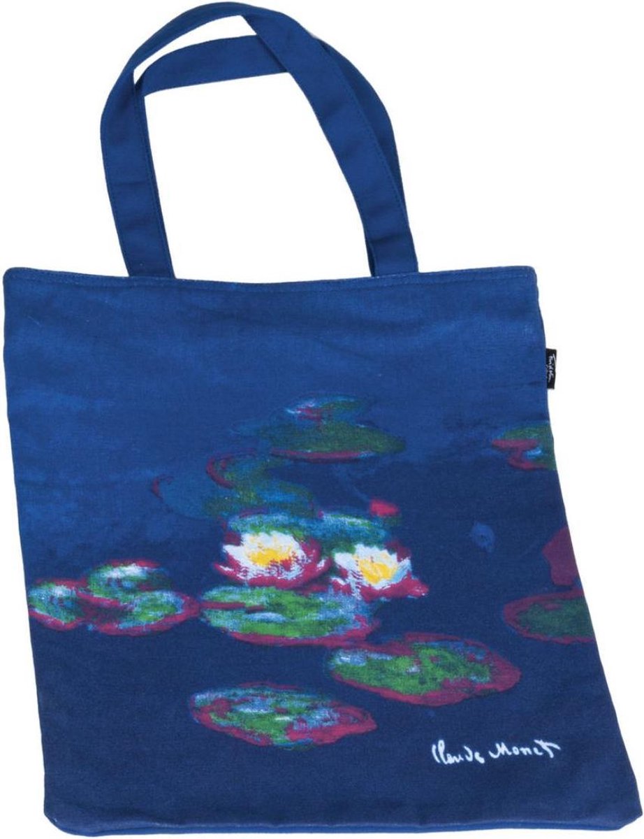 Draagtas katoen Kunstenaars Claude Monet Waterlelies