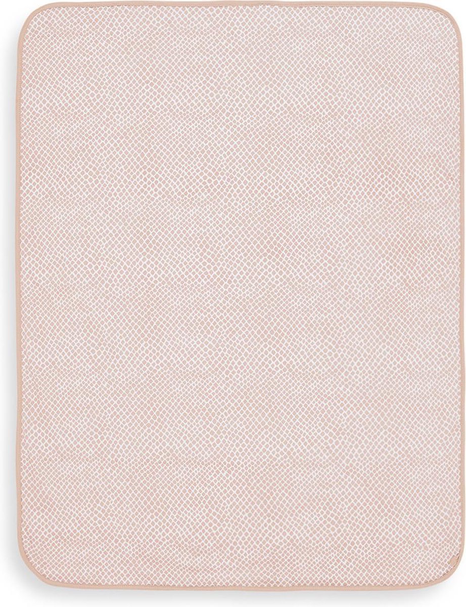 Jollein Wieg Deken Jersey 75x100cm Snake Pale Pink