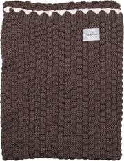 Koeka - Deken Valencia Ledikant - One size - dark grey