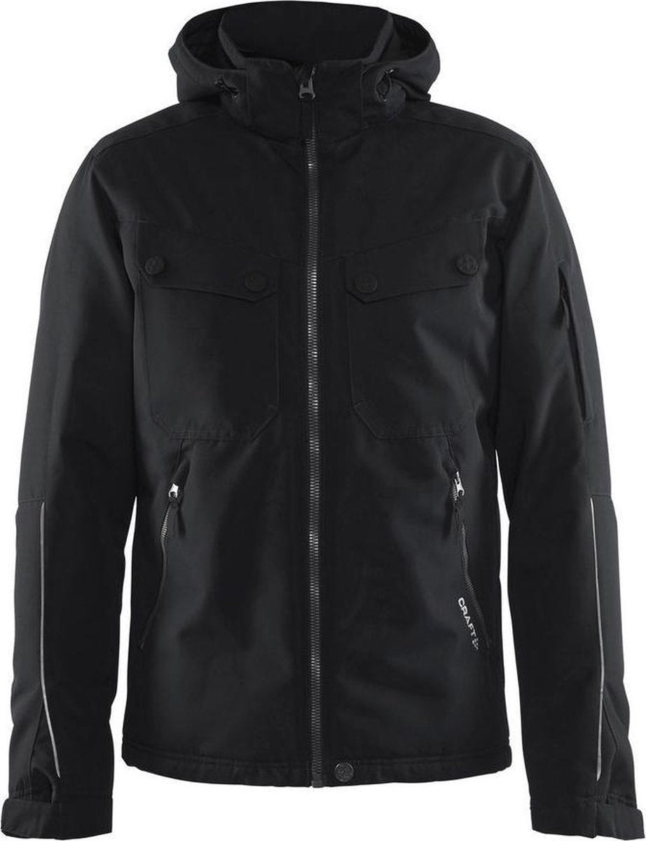 Craft Utility Jacket Heren Zwart maat S
