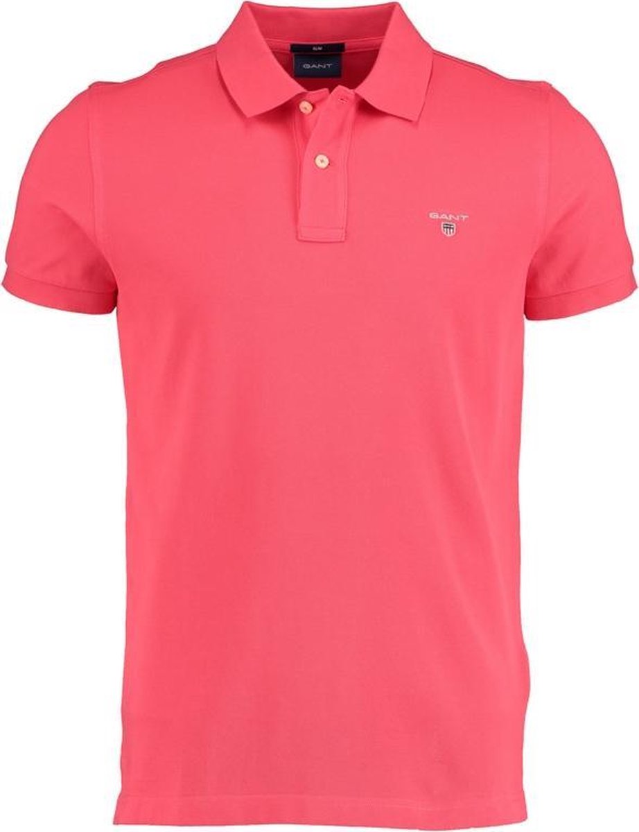 Gant 2202 Polo met korte mouwen - Maat S - Heren