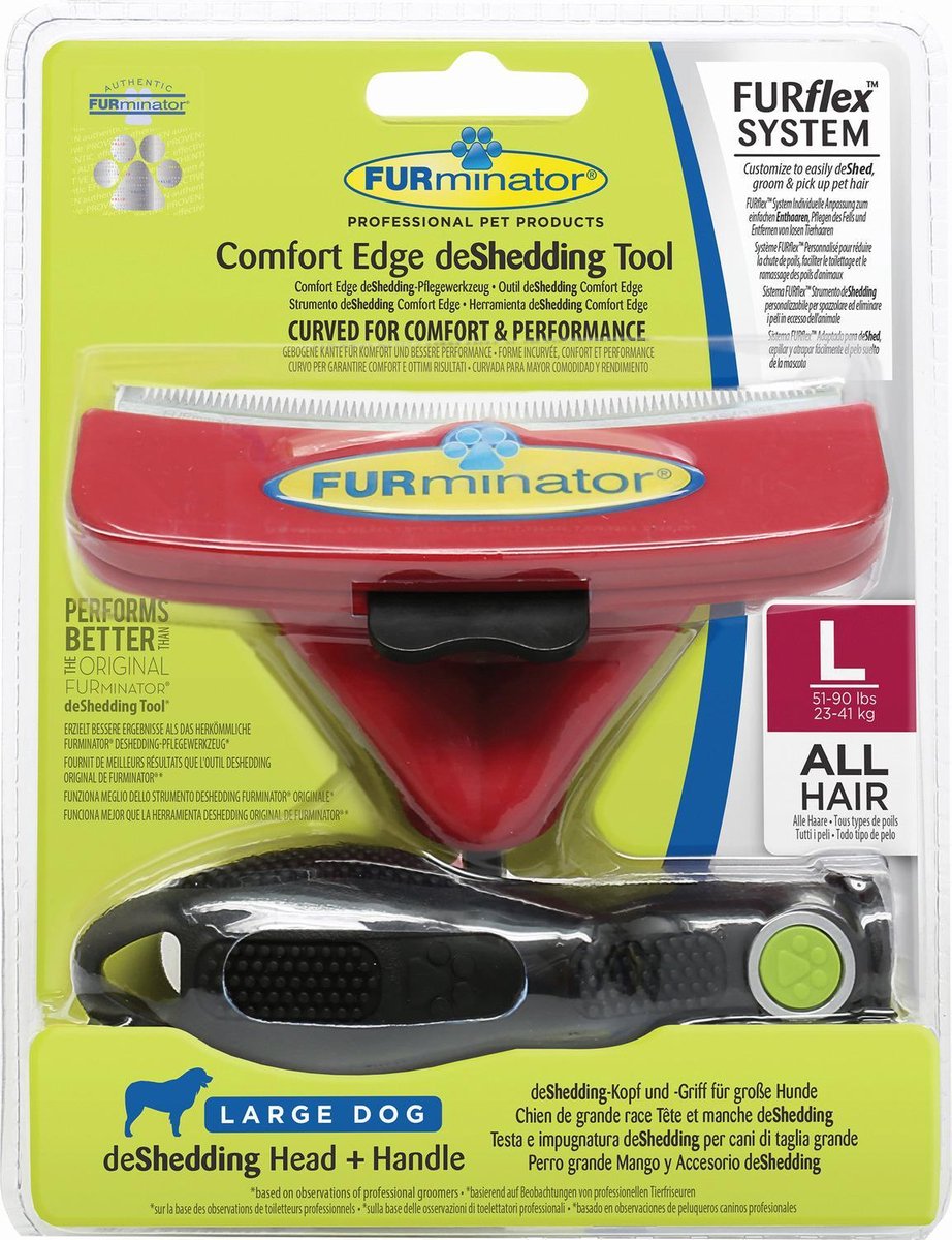 Furminator Furflex Deshedding Combo Dog Large