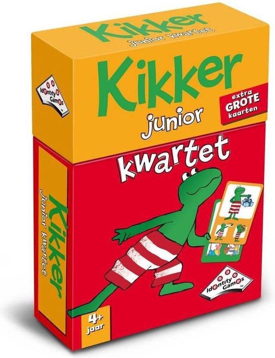 Identity Games Kikker Junior Kwartet - Speelgoed - Spellen