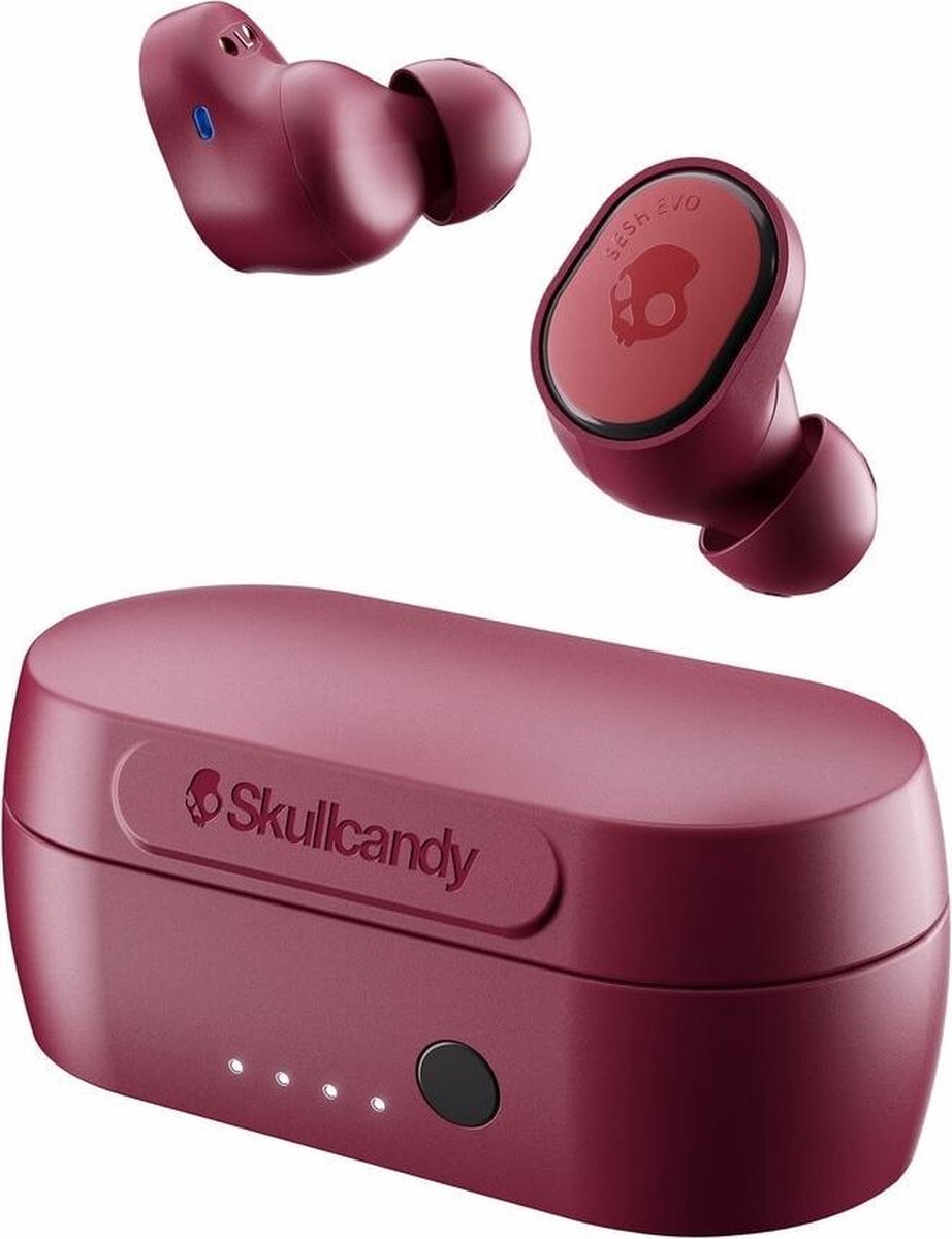 Skullcandy SESH EVO Draadloze in-ear oordopjes - Deep Red