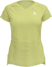 Odlo Bl Top Crew Neck S/S Ceramicool Dames Sportshirt - Charlock - Maat L
