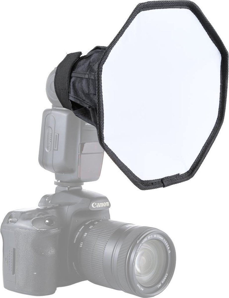 PULUZ 20 cm Octangle Style Opvouwbare Soft Flash Light Diffuser Softbox