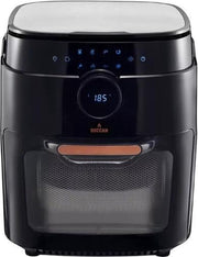 Buccan - Airfryer oven - 12 Liter - Hetelucht friteuse - zwart met roségoud