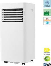 Mobiele airco ideaal voor in de slaapkamer of woonkamer - 10000 BTU / 2