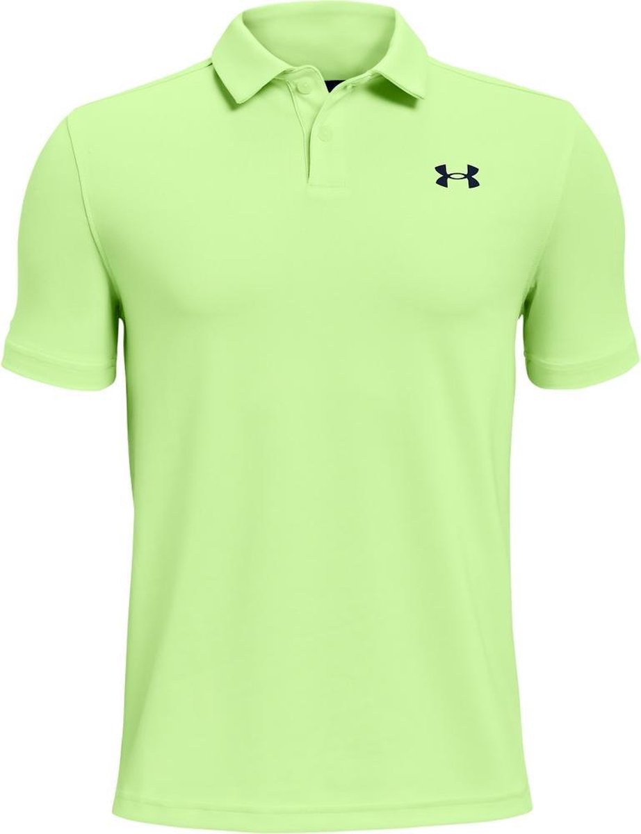 UAPerformance Polo-Summer Lime / Groen maat: 158    kinderen > golf kleding > golf jongens > polo
