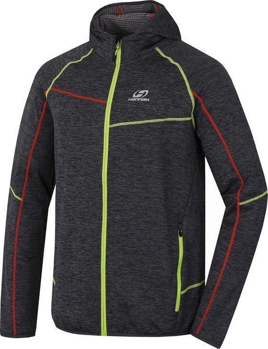 Hannah Vest Derron Heren Polyester/elastaan Grijs Mt Xxl