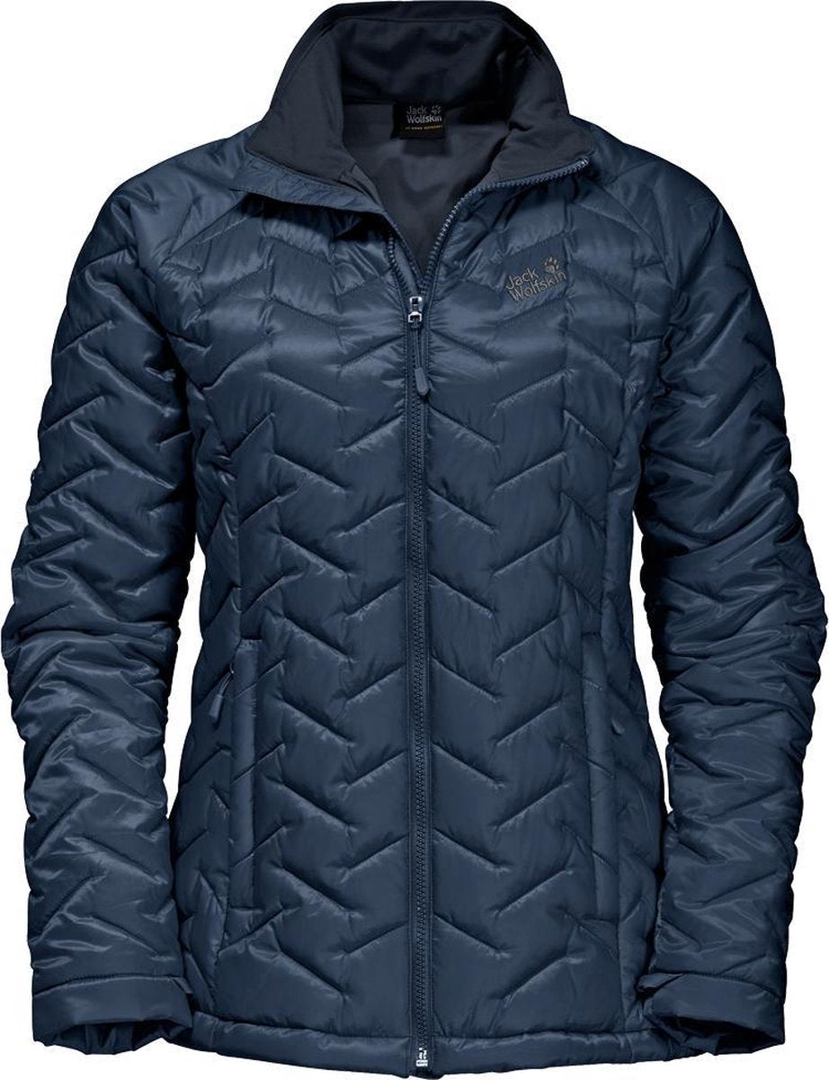 Jack Wolfskin Icy Creek Women - dames - donsjas - maat L - blauw